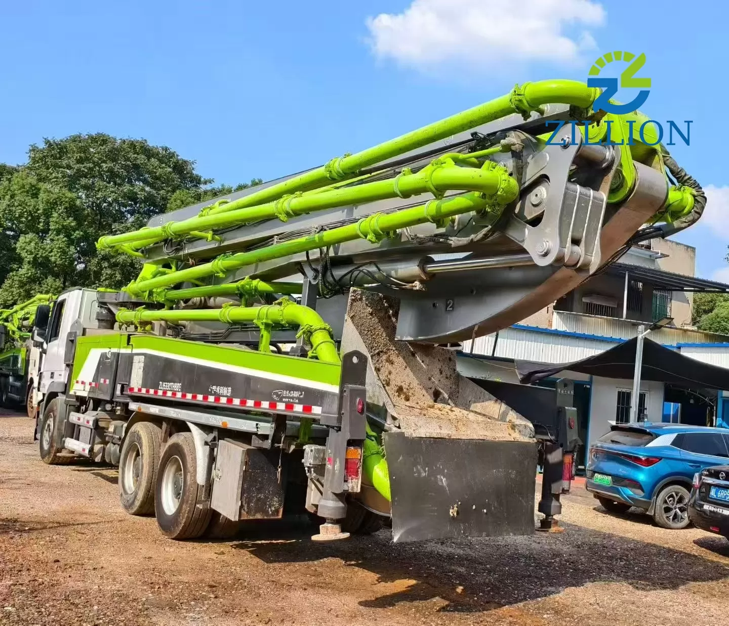 2018 Zoomlion 47m Concrete Pump Truck | Mercedes-Benz Chassis