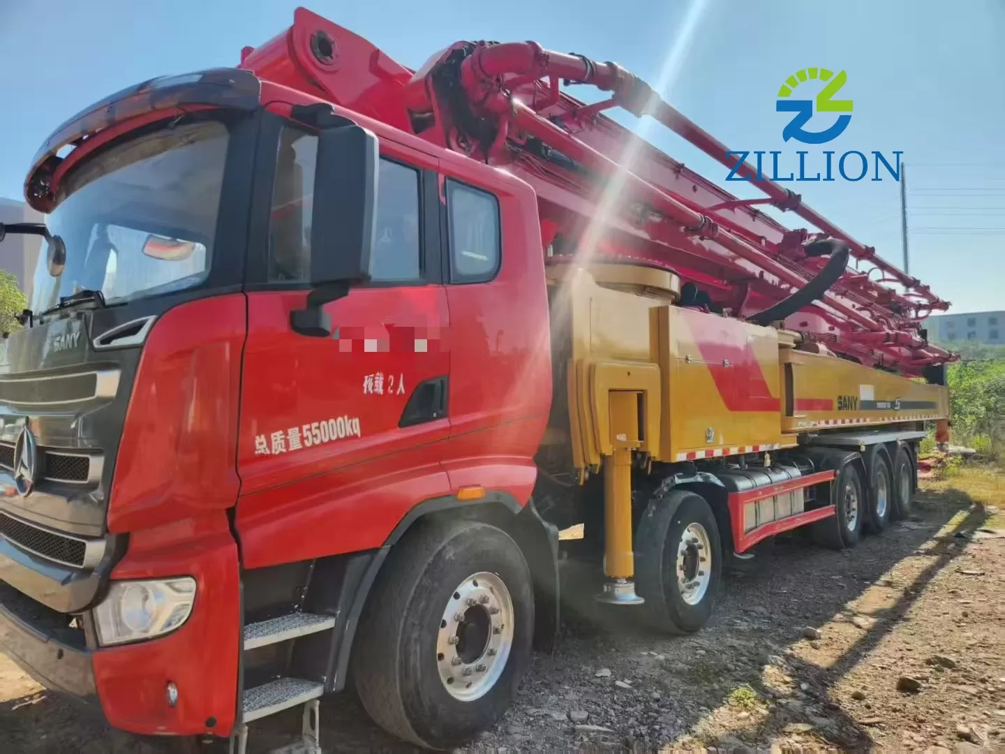2023 SANY 71m Truck-Mounted Concrete Pump Truck with SANY Chassis