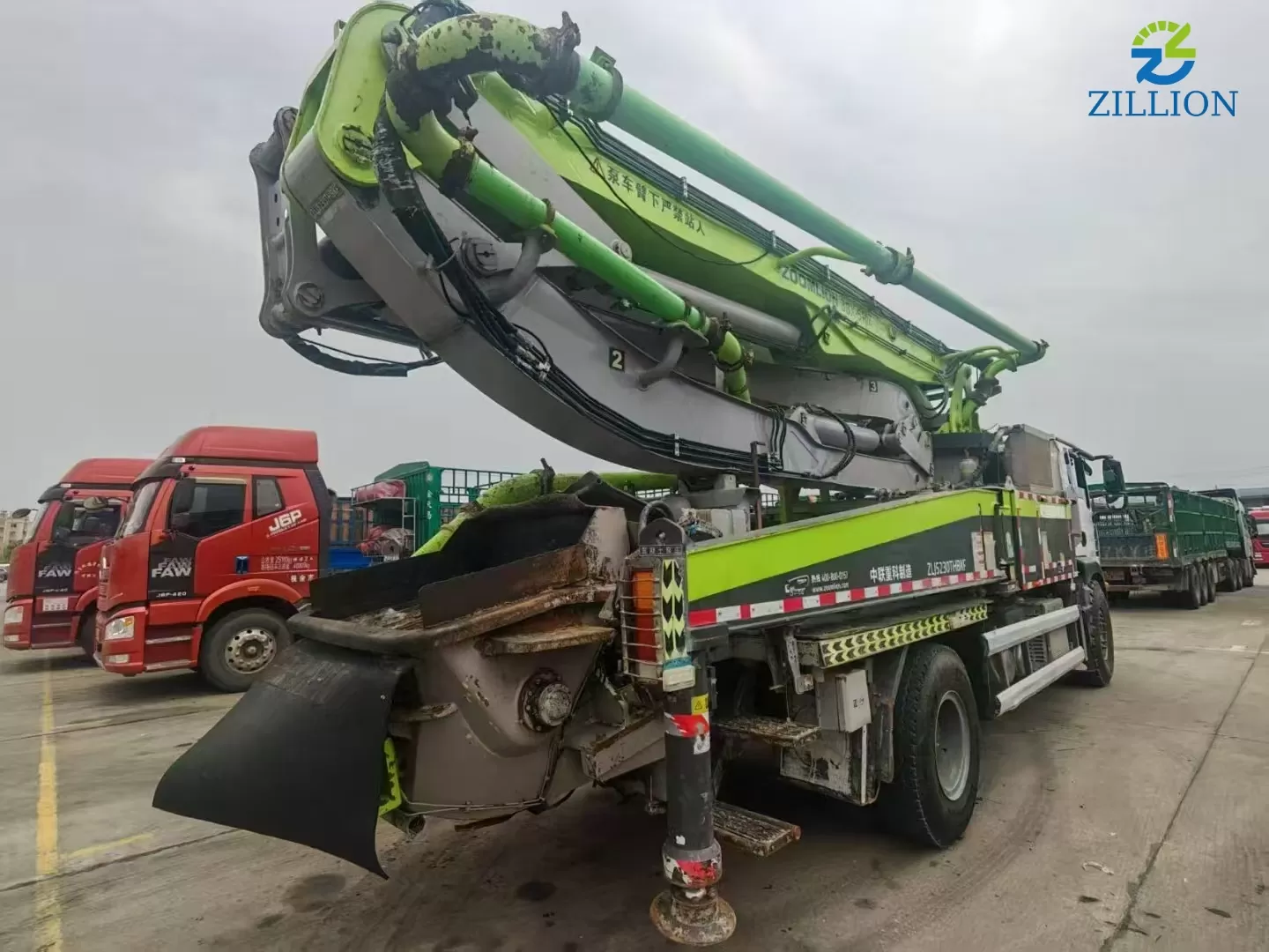 High Quality 2022 Zoomlion Boom Pump 38m Truck- mounted Concrete Pump Car on Sitrk Chassis