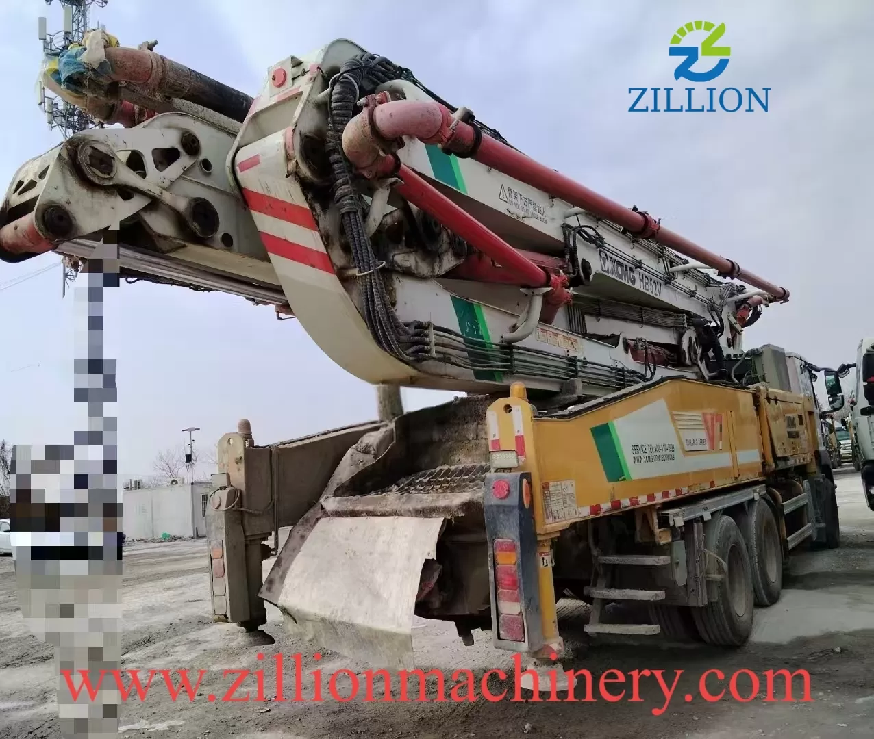 High Quality 2021 XCMG Boom Pump 52m Truck- mounted Concrete Pump Truck