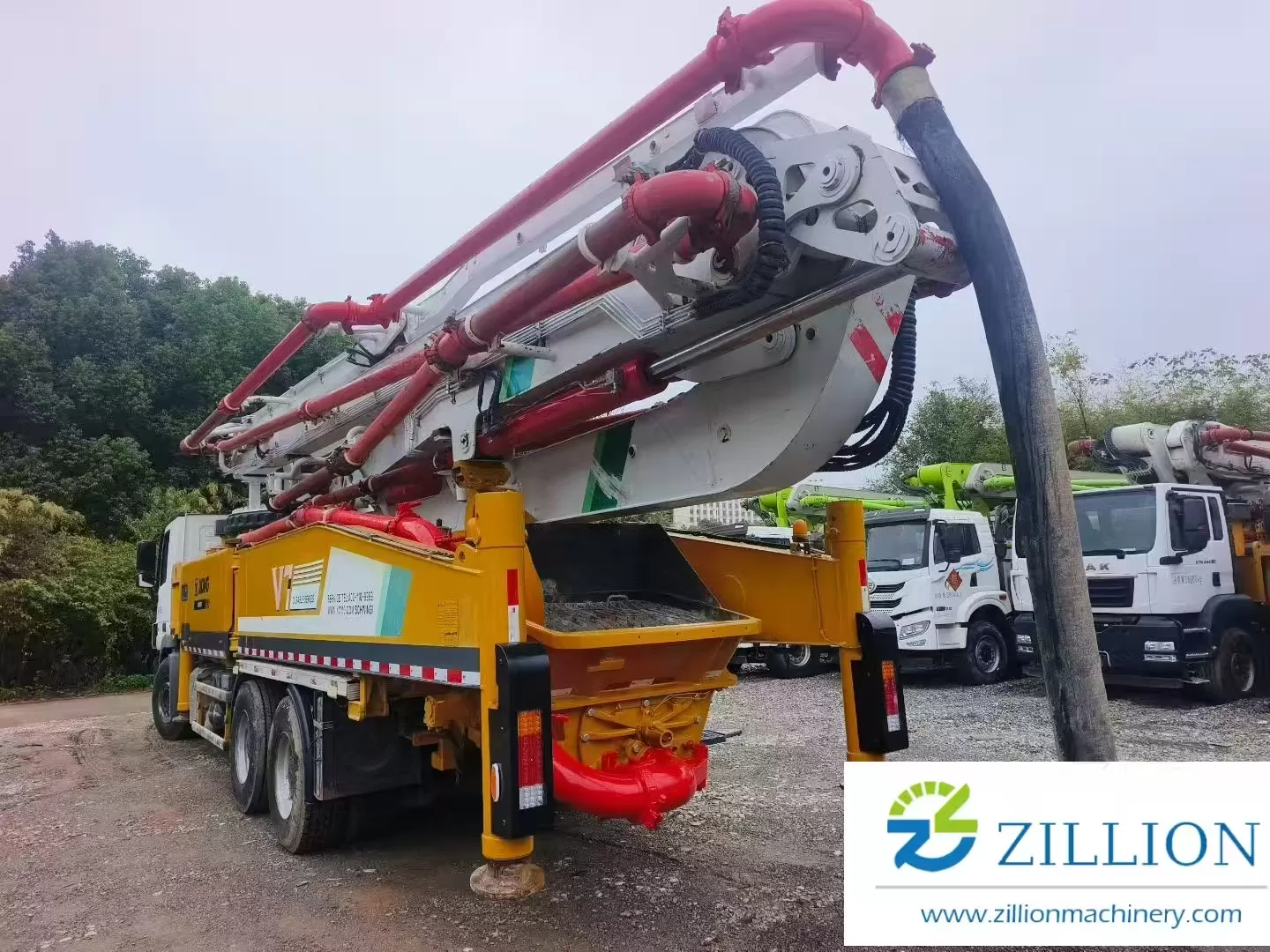 2019 XCMG 50m Concrete Pump Truck | Mercedes-Benz Chassis