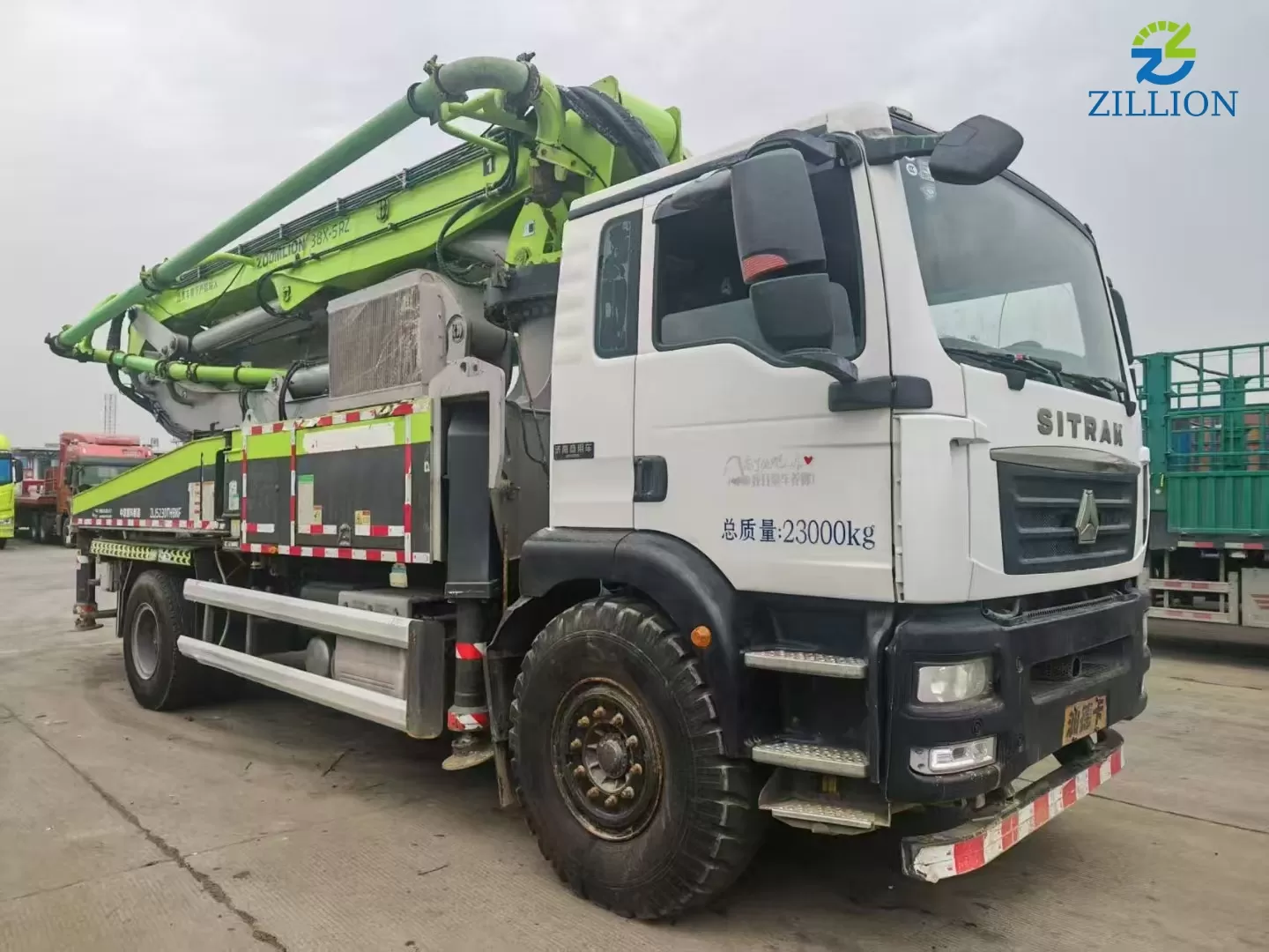 High Quality 2022 Zoomlion Boom Pump 38m Truck- mounted Concrete Pump Car on Sitrk Chassis