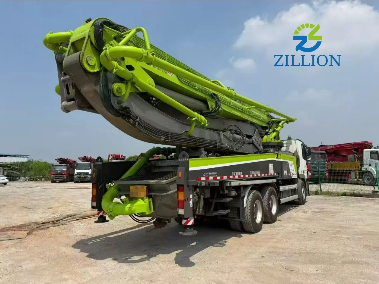 2018 Used Zoomlion 49M Concrete Pump Truck | Mercedes-Benz Chassis | Reliable High-Reach Solution