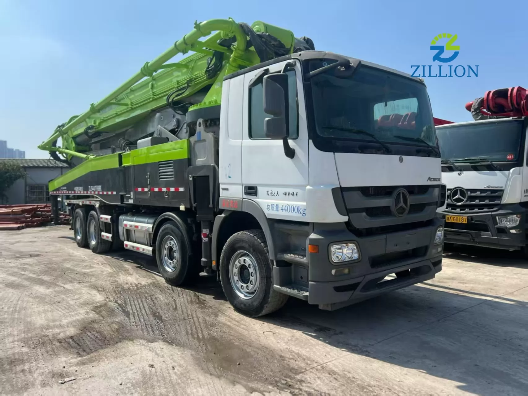 2018 Zoomlion 56m Concrete Pump Truck | Mercedes-Benz Chassis