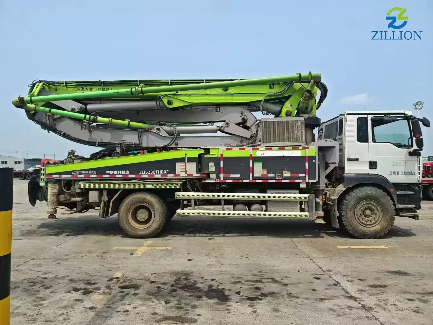 High Quality 2022 Zoomlion Boom Pump 38m Truck- mounted Concrete Pump Car on Sitrk Chassis