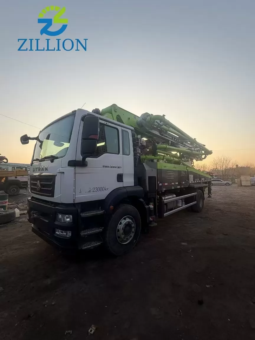 2024 Used Zoomlion 38M Concrete Pump Truck | Sitrak Chassis | Reliable High-Reach Solution