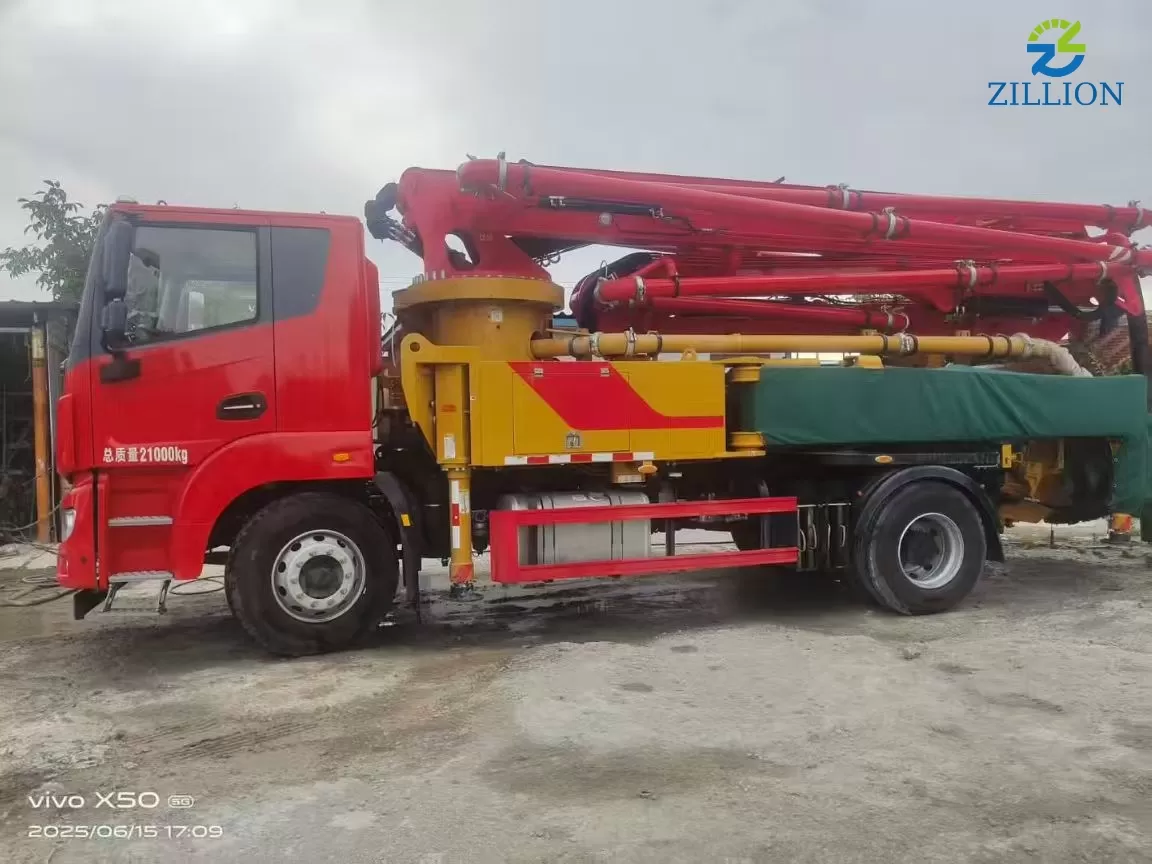 2025 SANY 33m Truck-Mounted Concrete Pump Truck with SANY Chassis