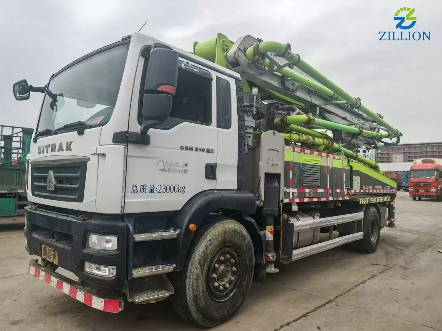 High Quality 2022 Zoomlion Boom Pump 38m Truck- mounted Concrete Pump Car on Sitrk Chassis