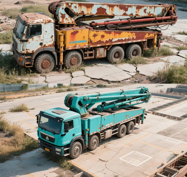 How to Correctly Prevent Concrete Pump Trucks from Rusting?